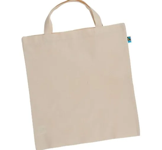 VBS Baumwolltasche "Fairtrade", 38 x 42 cm