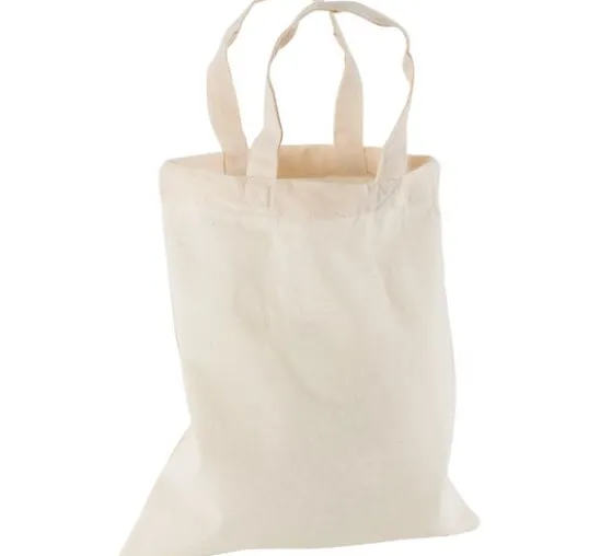 VBS Baumwolltaschen "22 x 26 cm", Naturweiß, 20 Stück