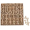 VBS Buchstaben- und Zahlensortiment, 360 Stück