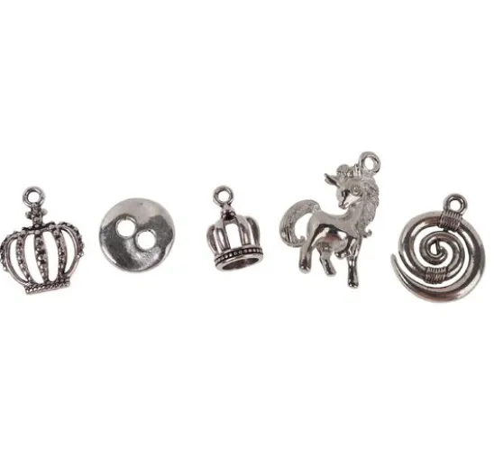VBS Charms-Anhänger-Mix "Einhorn und Co"