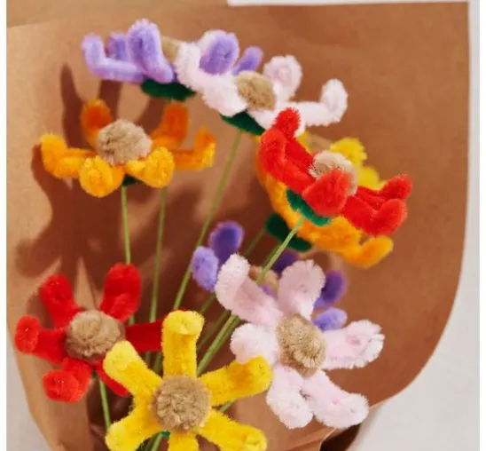 VBS Chenilledraht "Farbenmix", 30 cm, 20er-Set