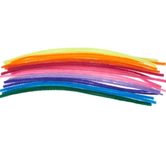 VBS Chenilledraht "Farbenmix", 30 cm, 20er-Set