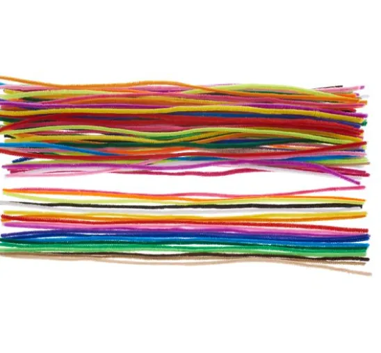 VBS Chenilledraht "Farbenmix", 50 cm, 100er-Set