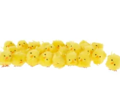 VBS Chenille Küken "Höhe 5 cm", 24 Stück