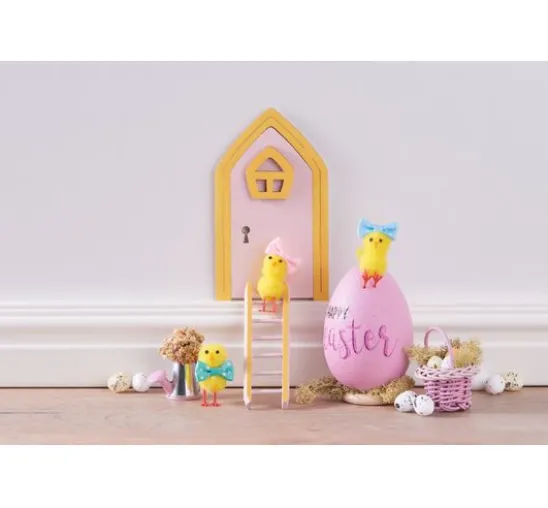 VBS Chenille Küken "Höhe 4 cm", 18 Stück