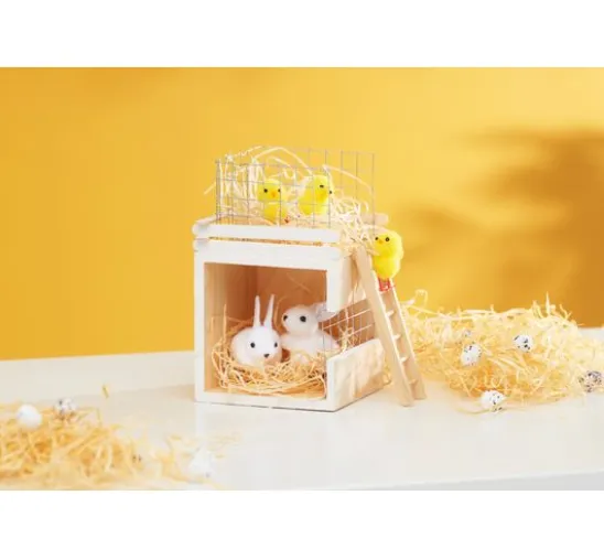 VBS Chenille Küken "Höhe 4 cm", 18 Stück