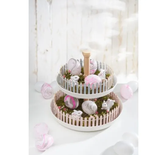 VBS Deko-Etagere mit Holzgriff