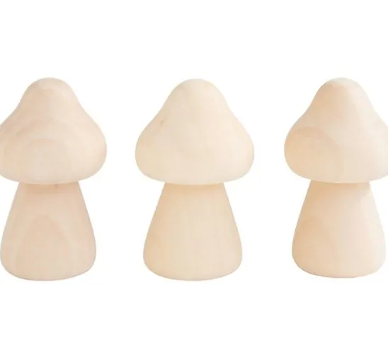 VBS Deko Pilz "Mushroom", 3 Stück
