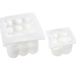 VBS 3D Silikon Kerzengießform "Bubble"