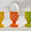 VBS Eierbecher, 6 Stück, Kiefernholz
