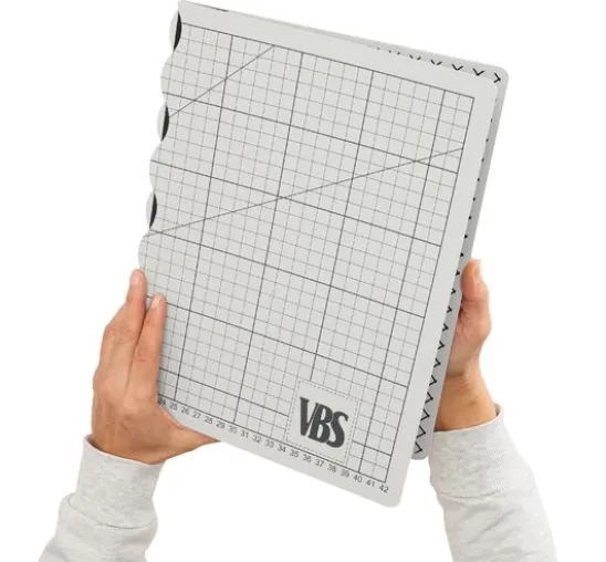 VBS Faltbare Schneidematte "Cool Grey"