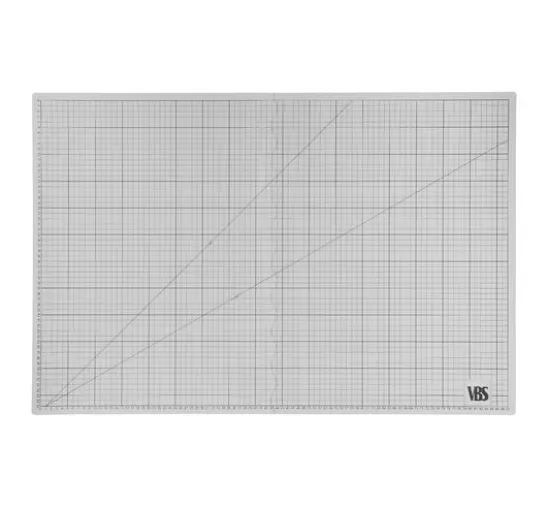 VBS Faltbare Schneidematte "Cool Grey"