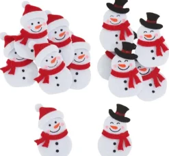 VBS Filz-Streuteile "Snowy", 12 Stk.