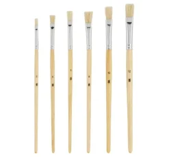 VBS Flachpinsel "NATURE", 6er-Set