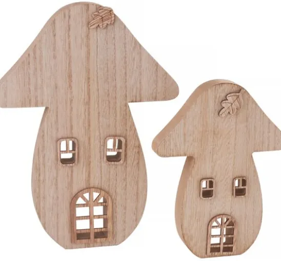 VBS Fliegenpilze "Haus", 2er-Set
