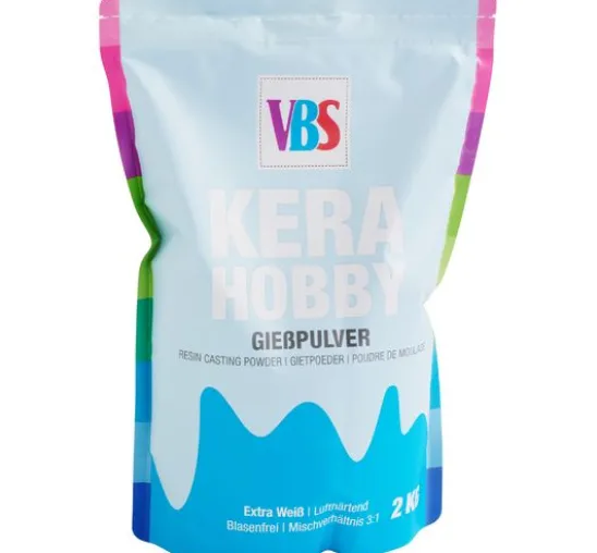 VBS Gießpulver "KeraHobby", Weiß
