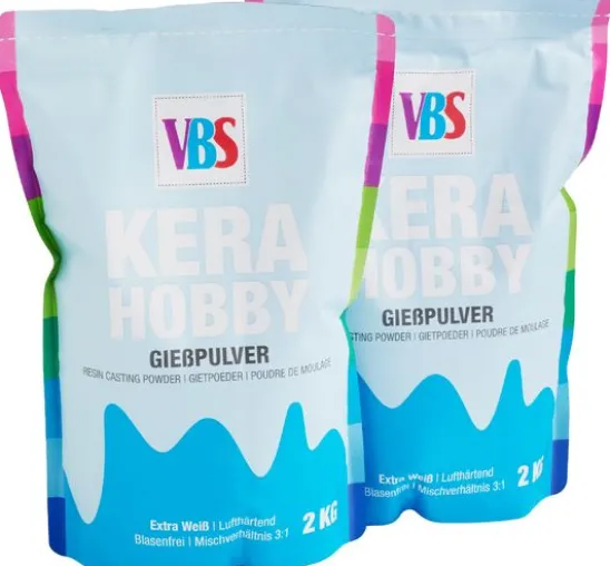 VBS Gießpulver "KeraHobby", Weiß