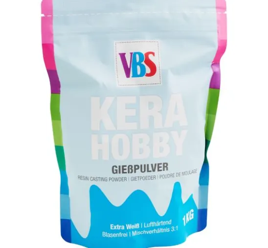 VBS Gießpulver "KeraHobby", Weiß