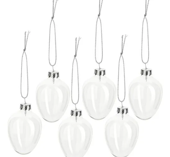 VBS Glas-Eier, 6 Stück