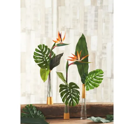 VBS Glasflaschen "Geo", 3er-Set