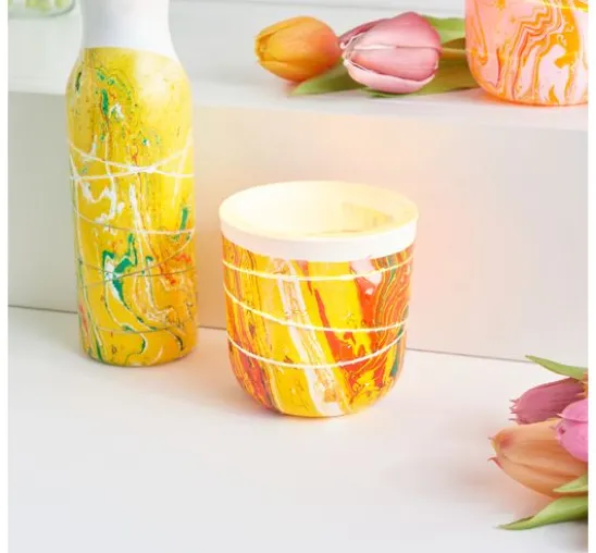 VBS Glasflaschen "Milk", 3er-Set