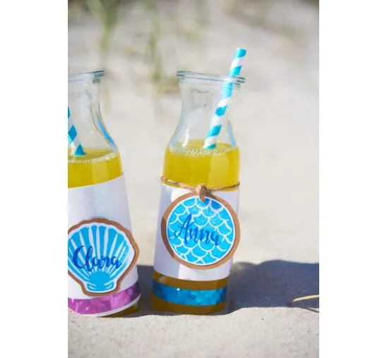 VBS Glasflaschen "Milk", 3er-Set