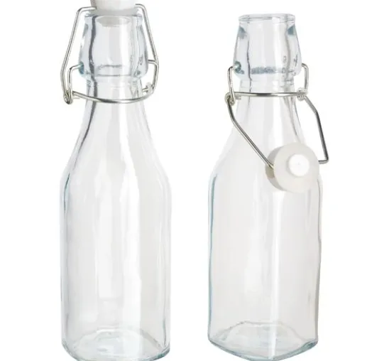 VBS Glasflaschen mit Bügelverschluß, 2 Stück