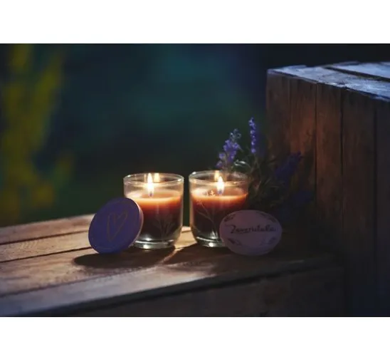 VBS Glas mit Holzdeckel, 2 Stück