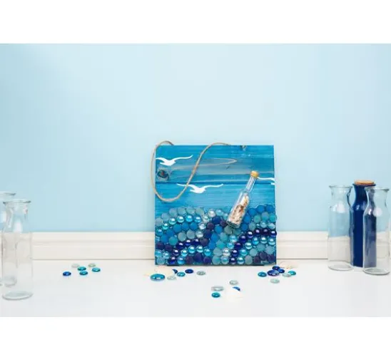 VBS Glas-Muggelsteine "Bunt", 1 kg
