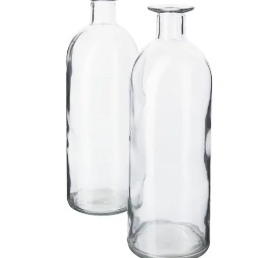 VBS Glasvasen "Bottle", 2 Stück