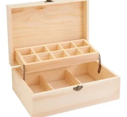 VBS Holz-Aufbewahrungsbox