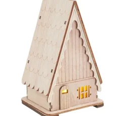 VBS Holzbausatz "Dachhaus", inkl. LED