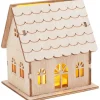 VBS Holzbausatz "Haus", inkl. LED