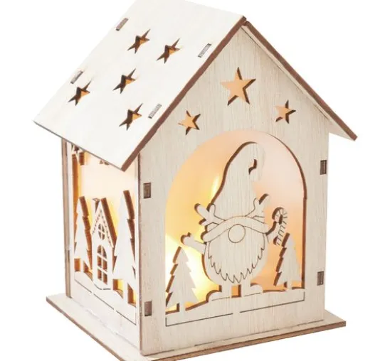 VBS Holzbausatz "Wichtelhaus", inkl LED
