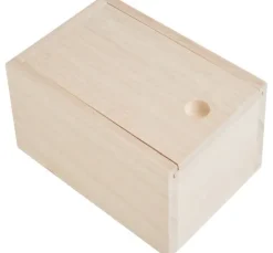 VBS Holz-Box / Teebox mit Schiebedeckel
