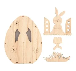 VBS Holz-Ei mit LED