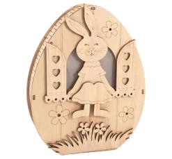 VBS Holz-Ei mit LED