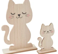 VBS Holz-Figur "Katze"