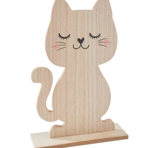 VBS Holz-Figur "Katze"