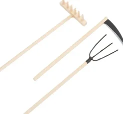VBS Holz-Gartengeräte, 3er-Set