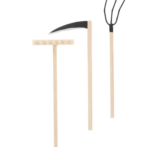 VBS Holz-Gartengeräte, 3er-Set