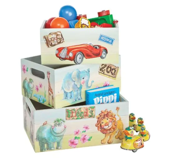 VBS Holzkiste, 3er-Set