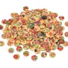 VBS Holzknöpfe "Blumen-Mix", 100 g