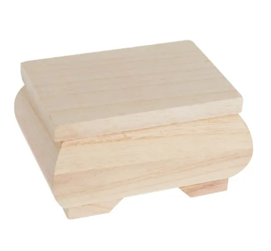 VBS Holzkästchen "Bauchig"