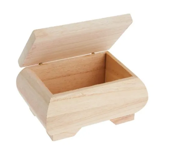 VBS Holzkästchen "Bauchig"