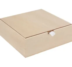 VBS Holzkästchen "Quadrat" mit losem Deckel