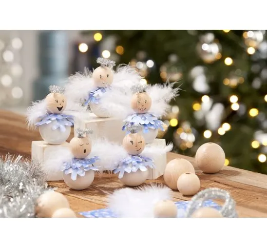 VBS Holzkugeln durchgebohrt "Ø 50 mm"