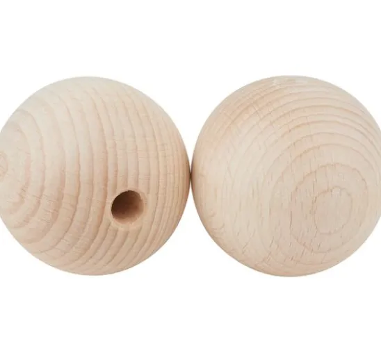 VBS Holzkugeln halbgebohrt "Ø 60 mm"