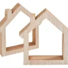 VBS Holz-Rahmen "Haus", 2 Stück