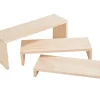 VBS Holz-Regal "Treppenstufe", 3er-Set